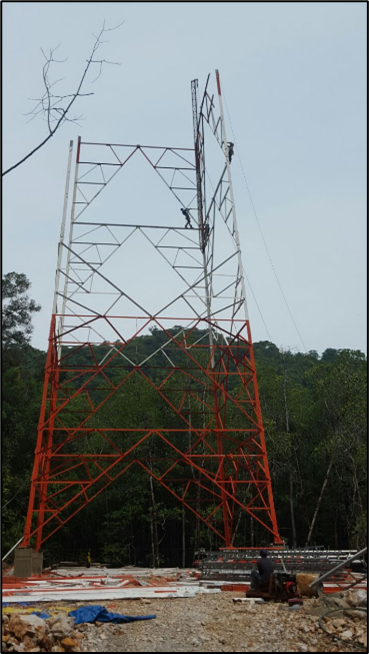 Tower construction in Langkawi