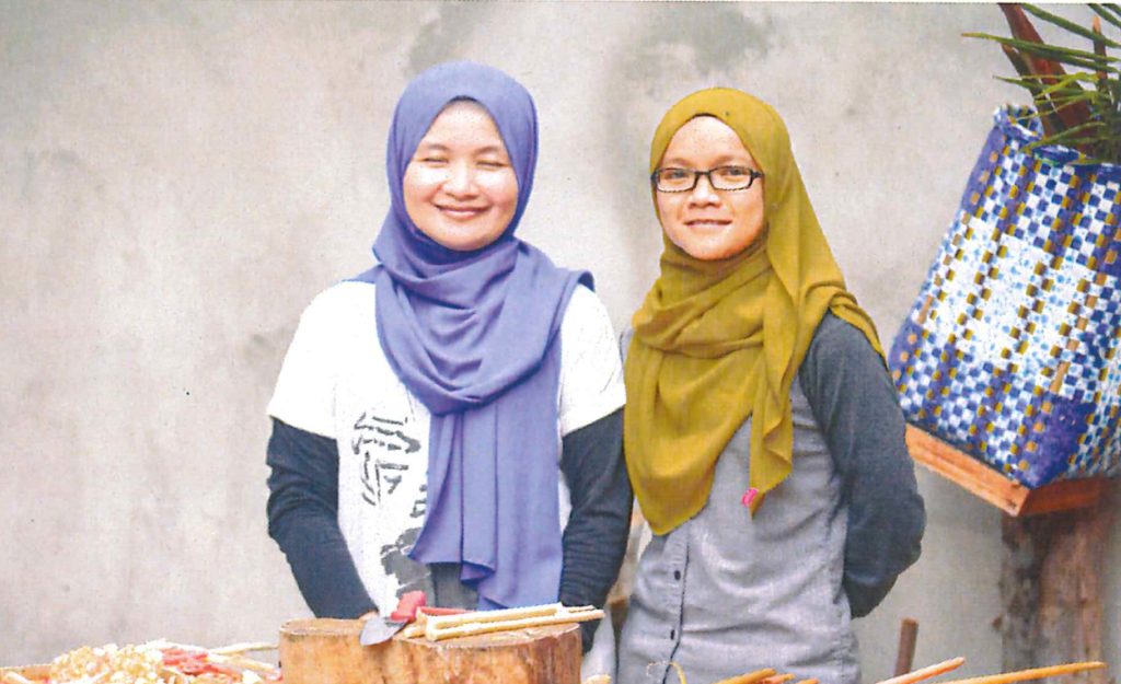 Eriy dusun and her family