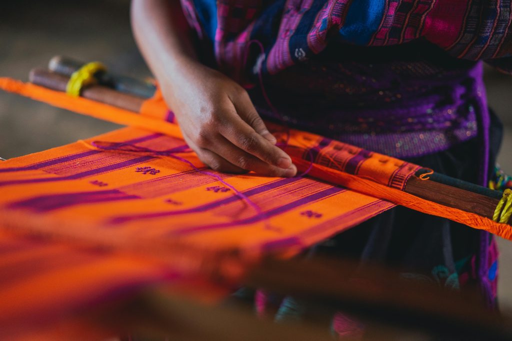 Traditional weaving