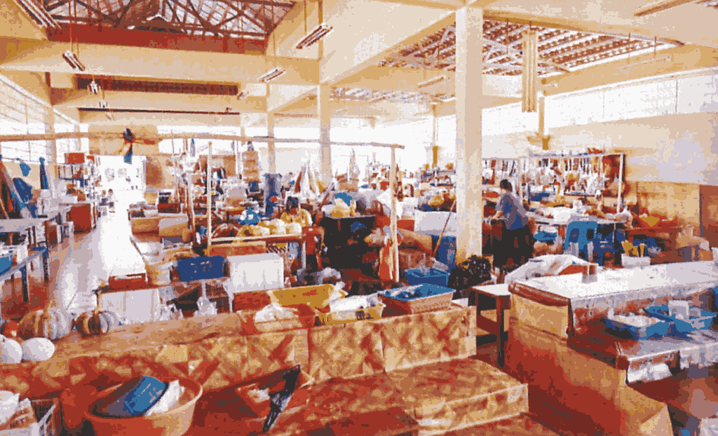Junia's weaving business shop